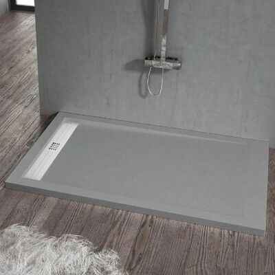 STANO - ELITE - 70x120 cm - Cemento - Piatto doccia STANO - ELITE - 70x120 cm - Cemento - Piatto doccia
