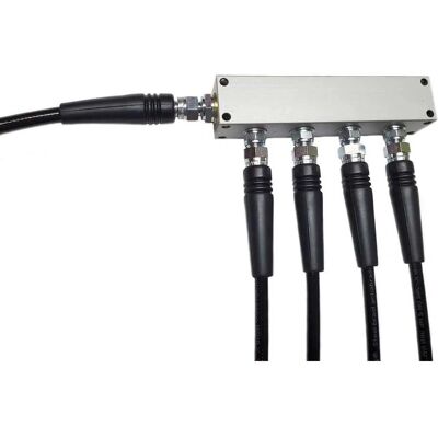 Metalsub - Manifold Block Coltri Inlet - 4 Outlets - Pieza barco Metalsub - Manifold Block Coltri Inlet - 4 Outlets - Pieza barco