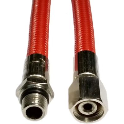 Metalsub Regulador Modelo - Manguera Flexible 1/2'' UNF - Naranja Metalsub Regulador Modelo - Manguera Flexible 1/2'' UNF - Naranja