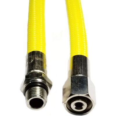Metalsub - Regulator Flex Hose 1/2 UNF - 25 cm - Amarillo Metalsub - Regulator Flex Hose 1/2 UNF - 25 cm - Amarillo