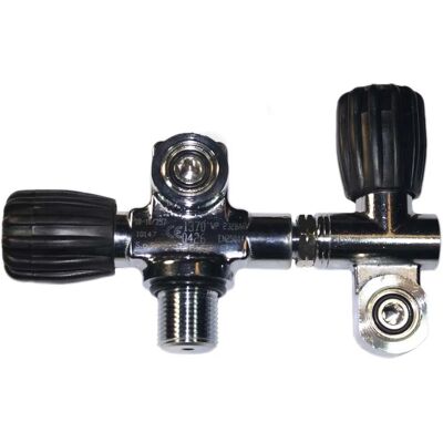 Válvula modular de tanque METALSUB - 2 salidas M25 - 232 Bar Válvula modular de tanque METALSUB - 2 salidas M25 - 232 Bar