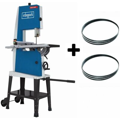 Scheppach Bandsäge - 800W, 205/306mm, Variabler Geschw., Kippbar Scheppach Bandsäge - 800W, 205/306mm, Variabler Geschw., Kippbar