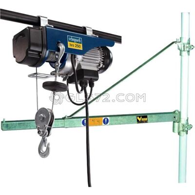 Paranco elettrico Scheppach HRS250 con braccio estensibile Paranco elettrico Scheppach HRS250 con braccio estensibile