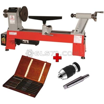 Torno de madera Holzmann D460FXL - 460mm Capacidad, Velocidad Digital, Contrapunta Rápida Torno de madera Holzmann D460FXL - 460mm Capacidad, Velocidad Digital, Contrapunta Rápida