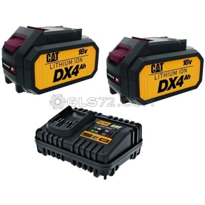 CAT Lithium-Akku-Set 18V 4,0Ah mit Ladegerät CAT Lithium-Akku-Set 18V 4,0Ah mit Ladegerät