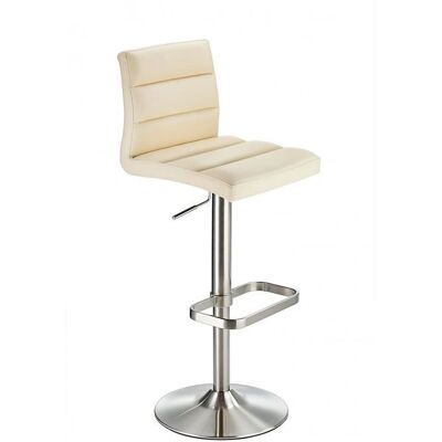 Netfurniture Swank Tabouret de Bar Réglable Crème - Tabouret - Publicité Netfurniture Swank Tabouret de Bar Réglable Crème - Tabouret - Publicité