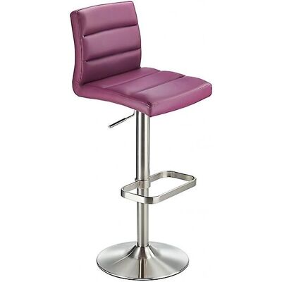 Netfurniture Swank Tabouret de bar réglable - Violet - Publicité Netfurniture Swank Tabouret de bar réglable - Violet - Publicité