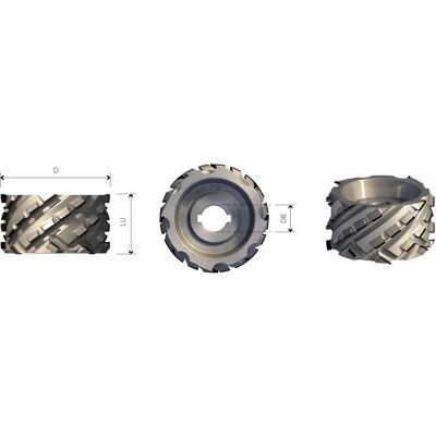 Mobiltecnica - MTECF019.59 - D100 - H4,5 mm - Fresa diamante Mobiltecnica - MTECF019.59 - D100 - H4,5 mm - Fresa diamante