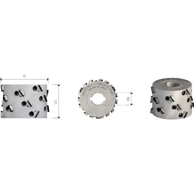 Mobiltecnica MTECF027.50 - Fresadora para cantos de diamante - 125mm - 45° - Italia Mobiltecnica MTECF027.50 - Fresadora para cantos de diamante - 125mm - 45° - Italia