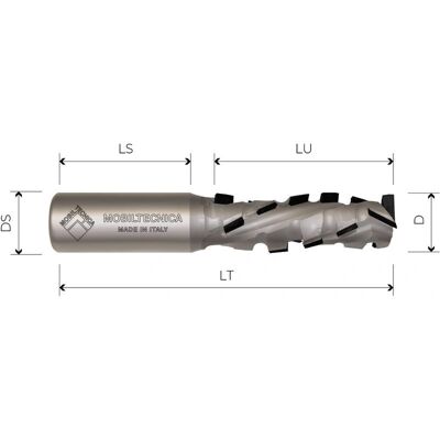 Mobiltecnica MTEC021.29 - Cortador de espiral de diamante - Alta calidad Mobiltecnica MTEC021.29 - Cortador de espiral de diamante - Alta calidad