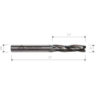 Mobiltecnica MTEC505.21 - Fresa helicoidal para madera - 12mm Diámetro, 52mm Alto Mobiltecnica MTEC505.21 - Fresa helicoidal para madera - 12mm Diámetro, 52mm Alto