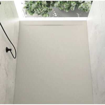 STANO. Modelo 70x150cm - Plato de ducha de resina ultrafina, arena STANO. Modelo 70x150cm - Plato de ducha de resina ultrafina, arena