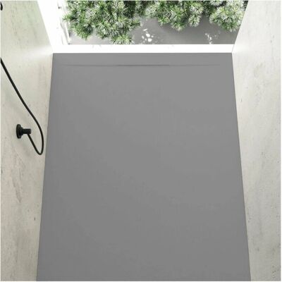 Stano - Plato de ducha resina cover ceniza 90x120cm - plato ducha Stano - Plato de ducha resina cover ceniza 90x120cm - plato ducha