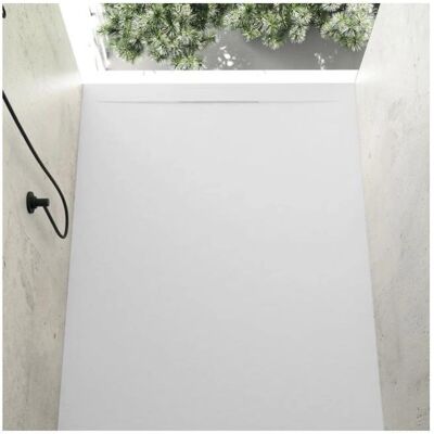 STANO. Plato de ducha resina 90x200cm - Blanco - Plato de ducha STANO. Plato de ducha resina 90x200cm - Blanco - Plato de ducha