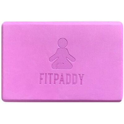 Blocco yoga viola Fitpaddy - Supporto per yoga, pilates, fitness Blocco yoga viola Fitpaddy - Supporto per yoga, pilates, fitness