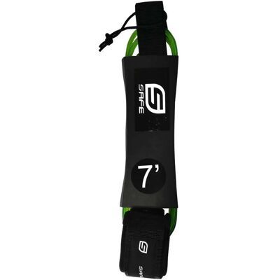 Corda da tavola da surf Safe Waterman - 7 mm - Nera Corda da tavola da surf Safe Waterman - 7 mm - Nera
