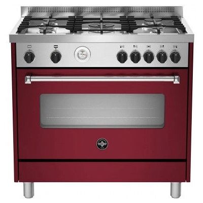 La Germania - AMN965GVIT - Vermelho - 5 queimadores - cooker La Germania - AMN965GVIT - Vermelho - 5 queimadores - cooker