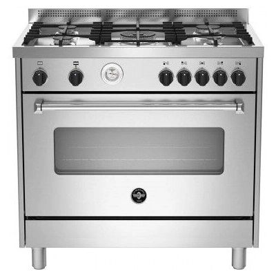 La Germania - AMN965GXT - 5-burner - aço inoxidável - fogão La Germania - AMN965GXT - 5-burner - aço inoxidável - fogão