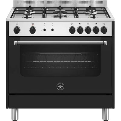 La Germania AMN965GNEV24 - Gás - 5-Burners - Preto - cooker La Germania AMN965GNEV24 - Gás - 5-Burners - Preto - cooker