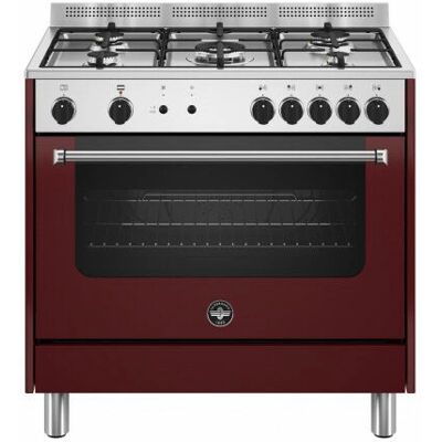La Germania - AMN965GVIV24 - 5 queimadores - Vermelho - Freestanding cooker La Germania - AMN965GVIV24 - 5 queimadores - Vermelho - Freestanding cooker