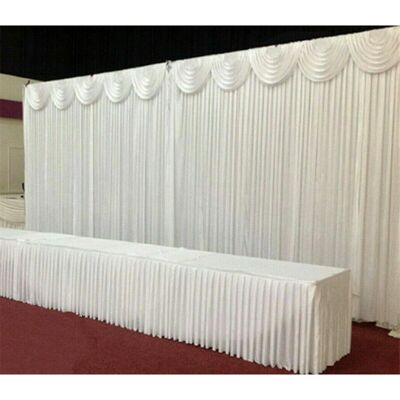 Unho - Seda Backdrop Curtain 3m x 3m White Unho - Seda Backdrop Curtain 3m x 3m White