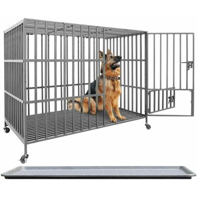 BINGOPAW Heavy Metal Dog Cage 95x57x81cm - Large BINGOPAW Heavy Metal Dog Cage 95x57x81cm - Large