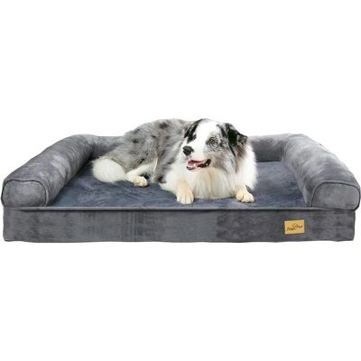 BingoPaw - Sofá Cama Ortopédica para Perros - 135 x 100 x 12 cm - Pet Sofa Bed BingoPaw - Sofá Cama Ortopédica para Perros - 135 x 100 x 12 cm - Pet Sofa Bed