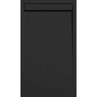 Stano. 90x180 cm Schwarzer Harz-Duschwanne - Dusche Stano. 90x180 cm Schwarzer Harz-Duschwanne - Dusche
