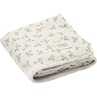 Babyshower - Olive Bloom - Olive - 80x66 cm - Couverture - Publicité Babyshower - Olive Bloom - Olive - 80x66 cm - Couverture - Publicité