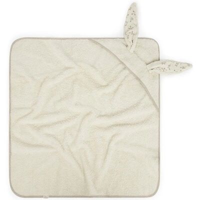 Babyshower - Bunny Olive Bloom - Olive - 75 x 75 cm - hooded towel - Publicité Babyshower - Bunny Olive Bloom - Olive - 75 x 75 cm - hooded towel - Publicité
