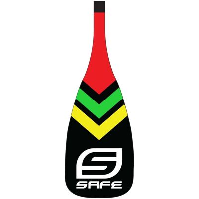 Safe Waterman Fiberglass Paddle Surf Paddles 2 Sections - Paddle Surf Paddles Fiberglass 2 Sections Amarillo 175-220 cm - Publicité Safe Waterman Fiberglass Paddle Surf Paddles 2 Sections - Paddle Surf Paddles Fiberglass 2 Sections Amarillo 175-220 cm - Publicité