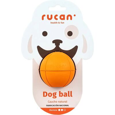 Rucan Model M - Veelzijdige hondenbal - Oranje 7cm Rucan Model M - Veelzijdige hondenbal - Oranje 7cm