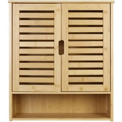 UNHO BambooWallCabinet-2Door-3Shelf - Cabinet UNHO BambooWallCabinet-2Door-3Shelf - Cabinet