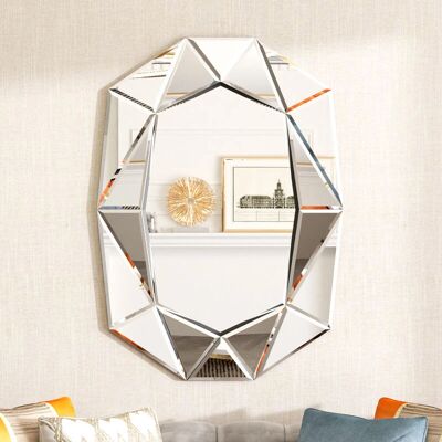 LUVODI - Diamond Beveled Edge - Wall Mirror LUVODI - Diamond Beveled Edge - Wall Mirror