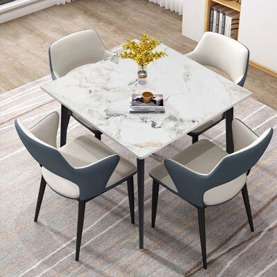 UNHO - Mesa de Mármol - Mesa de Comedor UNHO - Mesa de Mármol - Mesa de Comedor