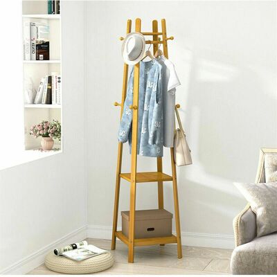 UNHO - Bamboo - 168 x 40 x 40 cm - Natural - Coat rack UNHO - Bamboo - 168 x 40 x 40 cm - Natural - Coat rack
