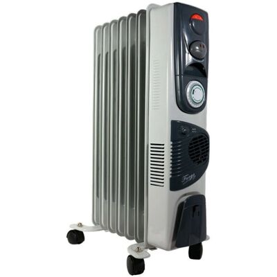 Radiador de Aceite Bilake Fuego - 7 Elementos - 1500W - Calefacción para Habitaciones Medianas Radiador de Aceite Bilake Fuego - 7 Elementos - 1500W - Calefacción para Habitaciones Medianas