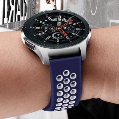 Bracelet Sportystyle pour Huawei Watch GT 3 46mm Elite - Rose / Blanc - Publicité Bracelet Sportystyle pour Huawei Watch GT 3 46mm Elite - Rose / Blanc - Publicité