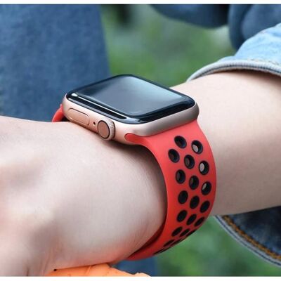 Bracelet Sportystyle en silicone pour Apple Watch Ultra 49mm PHONECARE - Accessoire smartwach - Publicité Bracelet Sportystyle en silicone pour Apple Watch Ultra 49mm PHONECARE - Accessoire smartwach - Publicité