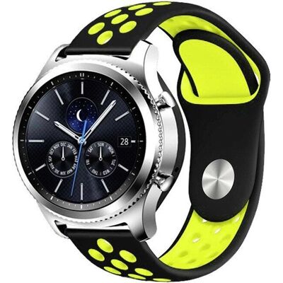 Bracelet SPORTCARE SportyStyle pour TicWatch Pro 2020 - Noir - Publicité Bracelet SPORTCARE SportyStyle pour TicWatch Pro 2020 - Noir - Publicité