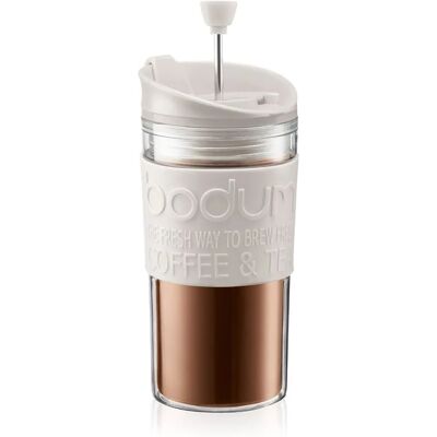 Bodum K11102-913 Travel Press Set Coffee Maker - White - French press - 350ml Bodum K11102-913 Travel Press Set Coffee Maker - White - French press - 350ml