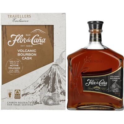 Flor de Caña Modell - Bourbonfässer Rum - 40% Vol. Flor de Caña Modell - Bourbonfässer Rum - 40% Vol.