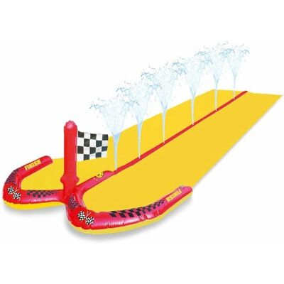 Swim Essentials Wasser-Rennrutsche mit Sprinkler - Wasser-Rennrutsche mit Sprinkler Swim Essentials Wasser-Rennrutsche mit Sprinkler - Wasser-Rennrutsche mit Sprinkler