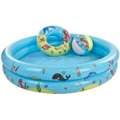 Swim Essentials Aufblasbarer Pool 120cm - Unisex Sommer Spaß Swim Essentials Aufblasbarer Pool 120cm - Unisex Sommer Spaß
