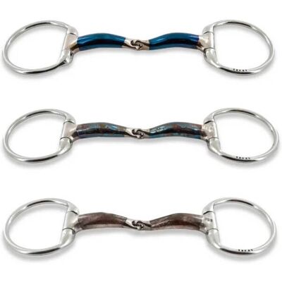 Trust Equestrian Kandare mit mittlerer Zungenfreiheit - Dressur Gebiss Trust Equestrian Kandare mit mittlerer Zungenfreiheit - Dressur Gebiss