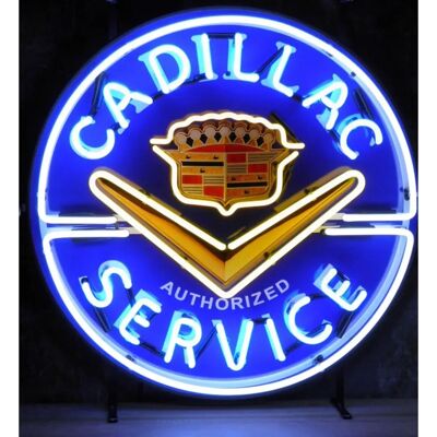 Cadillac - Fifties Design Neon - 65x65 cm - neonlamp Cadillac - Fifties Design Neon - 65x65 cm - neonlamp