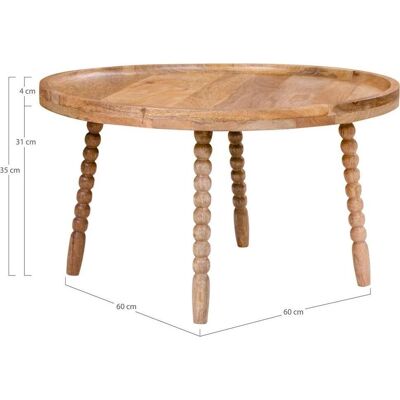 Ebuy24 Jasper Salongbord - Naturlig, Modern Design Ebuy24 Jasper Salongbord - Naturlig, Modern Design