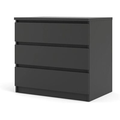 Ebuy24 Nada Schwarze Matte Moderne Kommode - Kommode Ebuy24 Nada Schwarze Matte Moderne Kommode - Kommode