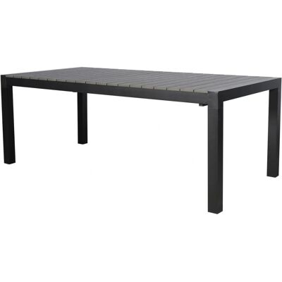 Møbel24 Ferl Hagebord - Svart/Grå, 205/275 cm Møbel24 Ferl Hagebord - Svart/Grå, 205/275 cm