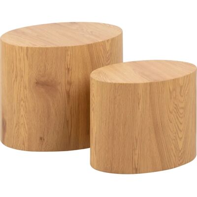 Ebuy24 Mica Sofabord - Moderne Design i Eik Ebuy24 Mica Sofabord - Moderne Design i Eik